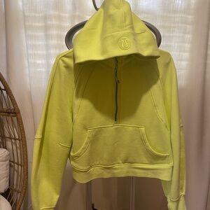 Scuba Oversized Half-Zip Hoodie